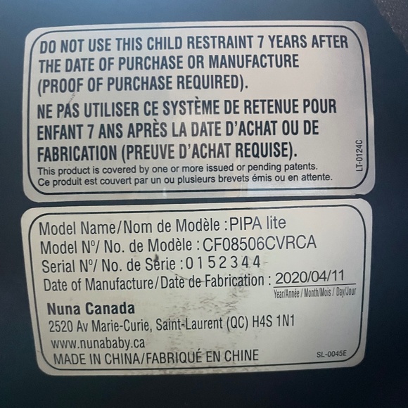 Nuna Pipa lite - Picture 1 of 4